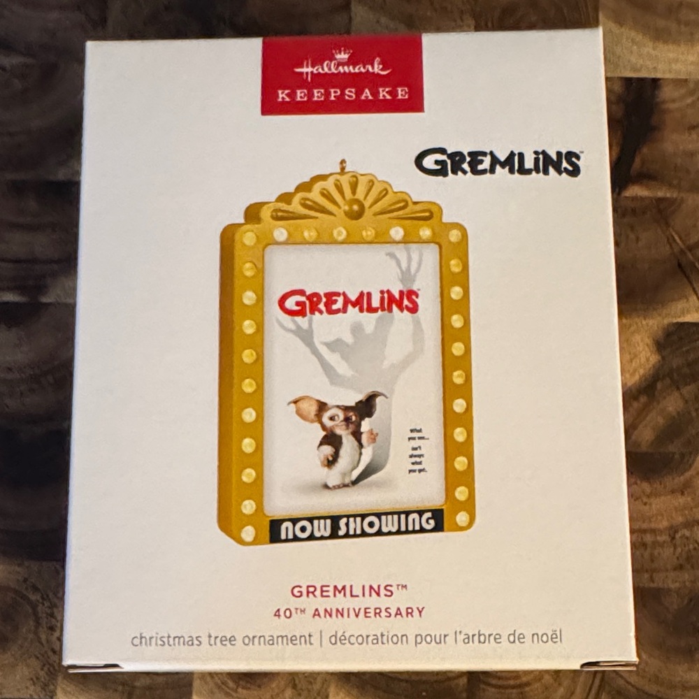 Hallmark Keepsake Gremlins Gold Ornament